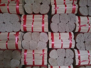 Tre dùng một lần thân thiện với môi phân hủy sinh học cấp thực phẩm dài xử lý chịu nhiệt dễ dàng làm sạch một + B + lớp BBQ xiên - Product Image 3