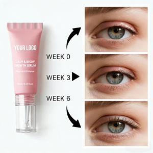 Sérum liquide pour cils et <span class=keywords><strong>sourcils</strong></span> personnalisé, biologique, végétalien, sans cruauté, à base de peptides, marque privée, allongeant les cils et les <span class=keywords><strong>sourcils</strong></span> - Product Image 4