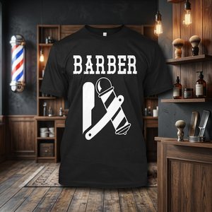 Vêtements de barbier - T-shirt fabriqué - Product Image 3