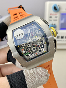 RM Luxury Titanium Alloy Case Sports Multi-Functional Chronograph 50m Waterproof Men's Automatic Mechanical <b>Watch</b> <b>Watch</b> - Product Image 5