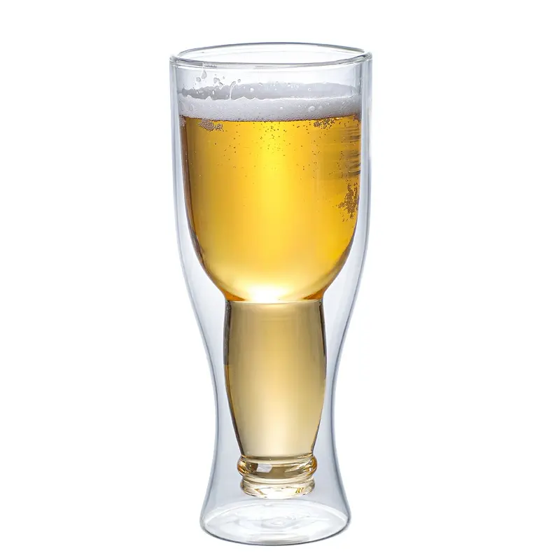 Double beer glass