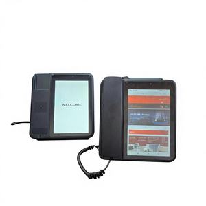 Téléphone sans fil fixe 4G SC-9080-4GT 8 pouces avec écran tactile capacitif Android, voix HD, gris, garantie 1 an - Product Image 1