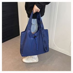 Sac fourre-tout à bandoulière en nylon avec sangle réglable, grande capacité, sac de shopping - Product Image 5