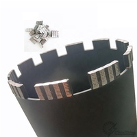 Foret diamanté Turbo Arix Segment pour perçage à sec et humide du béton armé