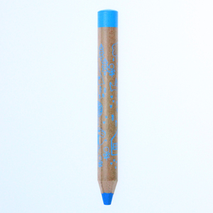 <span class=keywords><strong>Crayons</strong></span> de cire personnalisés Jumbo Woody <span class=keywords><strong>Crayons</strong></span> de cire aiguisés en bois avec brosse Aiguiseur de tube en PVC Motif coloré Boîte de papier emballée - Product Image 1