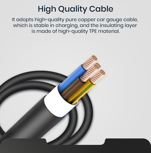 เครื่องชาร์จรถยนต์ไฟฟ้าแบบพกพา BGT 7kw <span class=keywords><strong>สาย</strong></span>ชาร์จรถยนต์ไฟฟ้า 7kw AC 16A/32A 220V สถานีชาร์จรถยนต์ไฟฟ้าแบบพกพา - Product Image 2