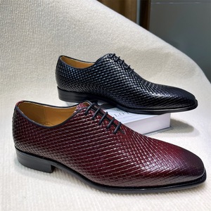 Zapatos Formales de Lujo para Hombre, Hechos a Mano, de Cuero Genuino, con Aumento de Altura, Otoño, Venta al Por Mayor Personalizada - Product Image 5