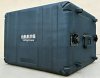 Boîtier de transport métallique 6U pour mixeur audio, amplificateur, équipement de scène, rack de rangement PE6UM - Boîte de rangement extérieure de 40 cm de profondeur