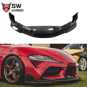 Alerón Delantero Estilo SE para <span class=keywords><strong>Toyota</strong></span> <span class=keywords><strong>Supra</strong></span> GR <span class=keywords><strong>MK5</strong></span> MKV A91 A91 2019-<span class=keywords><strong>2023</strong></span>, Alerón Delantero de Fibra de Carbono, Divisor de Parachoques Delantero, Kit de Carrocería - Product Image 1