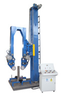 Machine de polissage et de meulage automatique des soudures Jotun pour la finition miroir des soudures longitudinales sur réservoirs et cylindres