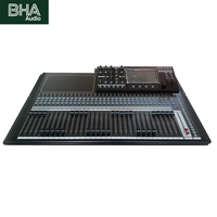 Console de mixage audio numérique BHA T-32 à 32 canaux avec entrées et sorties optiques pour iOS, Android et Windows, garantie usine OEM 12 ans, CE FCC