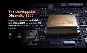 Teléfono Inteligente Resistente CUBOT KING KONG X PRO 5G Dimensity 8200 4nm 3.1GHz 144Hz Pantalla de 6.72" 10200mAh 24+256GB - Product Image 3