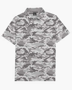 Camiseta Polo de Golf con Logotipo Personalizado, Moderna, Duradera, Transpirable, con Estampado Digital de Camuflaje para Hombre - Product Image 3