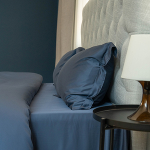 Chất liệu siêu mịn Tencel Lyocell bộ đồ giường Bộ <span class=keywords><strong>Comforter</strong></span> sang trọng đặt gối lụa cho nhà - Product Image 4