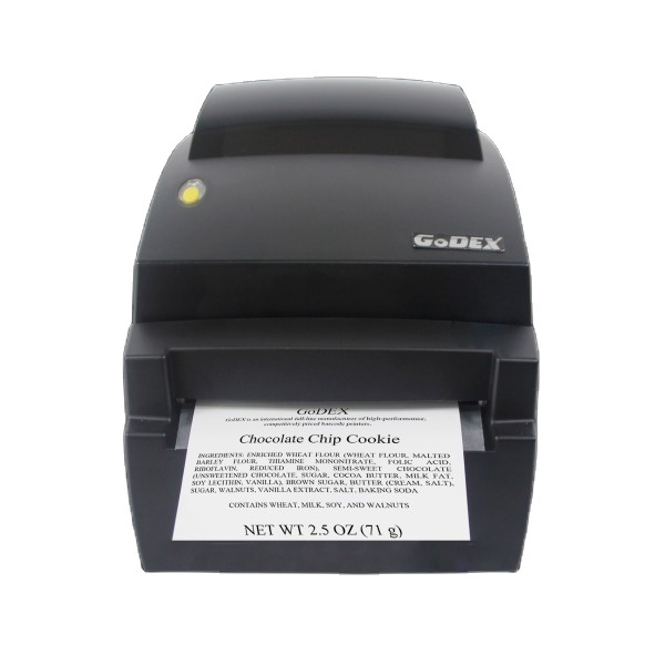 Godex DT4L 4 Inch Linerless Thermal Label Printer 203dpi Built in Cutter USB Ethernet for Retail Food Logistics