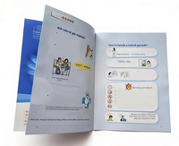 Impression personnalisée de livres brochés A4 A5 en couleur, catalogues, brochures promotionnelles, impression sur carton pour brochures