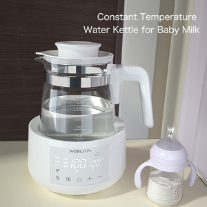 High Quality Digital Electric Jug Kettle Glass Baby Milk Warmer Stainless Steel EU Plug English Water <strong>Boiler</strong> Color <strong>Box</strong> + Carton - Product Image 3