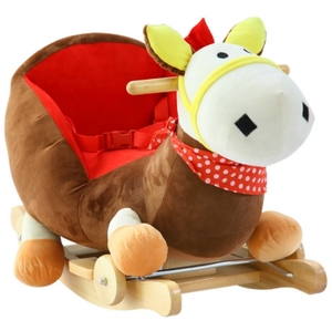 घोड़े पर सवार बच्चों के लिए रॉकिंग घुड़सवारी सवारी - Product Image 1