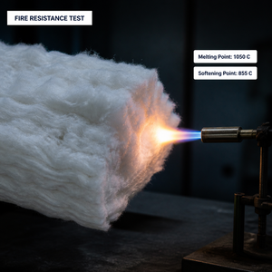 Lana di Vetro Senza Alcali in Fibra Sfusa Industriale Superfine 8-9 µm 20 35 N Tex per Isolamento Termico - Product Image 2