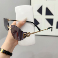 Gafas de sol Mujeres Sensación avanzada Cara grande Hombres Gafas de sol Protección UV Nuevas gafas de conducción Celebridad en línea