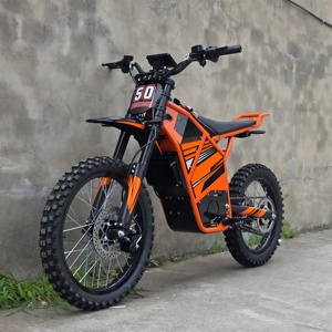 Motocicleta Todoterreno de 72V con Autonomía de 120KM, Motor sin Escobillas de 10000W para Aventuras Extremas, HCBK-X50 se Suministra Estándar - Product Image 1