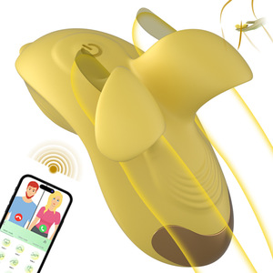Mini vibromasseur à commande par application avec fonction <span class=keywords><strong>de</strong></span> léchage <span class=keywords><strong>de</strong></span> langue, masturbateur féminin, jouet sexuel pour les mamelons et le clitoris, pour le plaisir des couples - Product Image 3