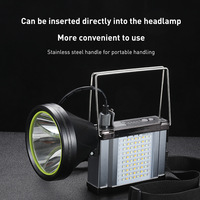 Phare fendu à lumière forte filaire rechargeable sécurité anti-déflagrant mineurs lampe de phare minier USB utilisé comme batterie externe