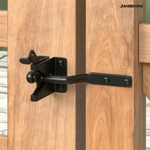 Serrure à loquet en acier au carbone robuste, serrure de sécurité manuelle pour porte de clôture de <span class=keywords><strong>piscine</strong></span> et porte de sécurité - Product Image 1