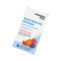 Poudre de Complément Keto Lifworth à Base de Plantes Sous Marque Privée, 30 Doses d'Électrolytes Hydratants avec Ginseng, Conditionnement en Vrac