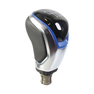 Pomo de Palanca de Cambios Manual de Cuero, Accesorios para VW Caddy, <span class=keywords><strong>Polo</strong></span>, Tiguan, Taigo, T-roc, Tarraco <span class=keywords><strong>2022</strong></span>, 2023, 2024 - Product Image 3