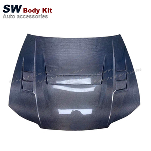 De alta calidad de fibra de carbono real agujero abierto capó del <span class=keywords><strong>motor</strong></span> de ventilación frente de la cubierta de la válvula para Nissan SILVIA S15 1999-2002 kit de cuerpo - Product Image 5