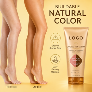 Loción Corporal Autobronceadora <span class=keywords><strong>Gradual</strong></span> de Etiqueta Privada, Tono Bronceado Natural sin Exposición al Sol, Reafirmante, Color Trigo - Product Image 3