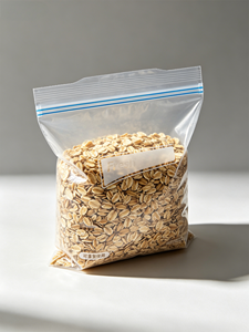 Freezer Bags 40 <b>Pack</b>, Leakproof Food Storage Bags, Expandable Bottom Freshness Lock Bags, BPA Free Food Safe Freezer Bags - Product Image 2