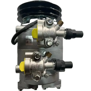 エアコンプレッサーTm43 8PKクラッチなし24vバスエアコンコンプレッサーオリジナル - Product Image 5