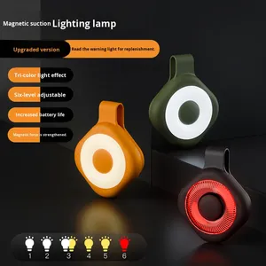 Lampe torche magnétique multifonctionnelle, lumière puissante pour l'extérieur, mini lampe de poche rechargeable, lampe de travail LED et lumière d'appoint - Product Image 5