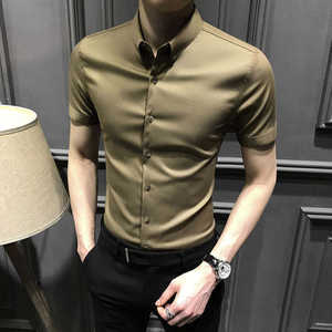 <span class=keywords><strong>Abito</strong></span> hawaiano estivo in cotone 100% a manica corta da <span class=keywords><strong>uomo</strong></span> camicia da spiaggia <span class=keywords><strong>oversize</strong></span> con stampa personalizzata all'uncinetto Smart Casual XL traspirante - Product Image 2