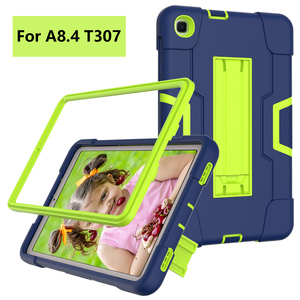 Funda protectora para tableta <span class=keywords><strong>Samsung</strong></span> <span class=keywords><strong>Galaxy</strong></span> <span class=keywords><strong>Tab</strong></span> <span class=keywords><strong>A</strong></span>, 8,4 pulgadas, <span class=keywords><strong>2020</strong></span>, T307/T307u, con soporte, resistente, <span class=keywords><strong>A</strong></span> prueba de golpes - Product Image 2