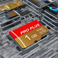 PRO PLUS Hochgeschwindigkeits 1 GB CLASS10 Plastik TF Speicherkarte (Schwarz/Blau) für Kameras, Mobiltelefone & DVR-Geräte