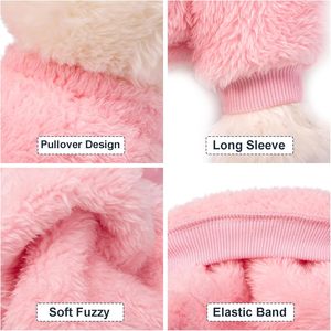 Großhandel 3er-Pack Hundepullover Weiche Warme Winter-Welpenkleidung für Kleine Hunde und Katzen - Product Image 5