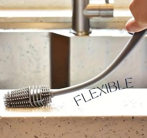 Sinh Thái Thân Thiện Với Tay Phong Cách Vòng Silicone Chai Làm Sạch Bàn Chải Bền Cho Nhà Bếp Xe Nhà Vệ Sinh Sử Dụng - Product Image 4