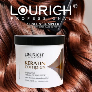 LOURICH Salon-<span class=keywords><strong>maschera</strong></span> professionale per <span class=keywords><strong>capelli</strong></span> per la riparazione della cheratina 500ml nutrimento profondo per <span class=keywords><strong>capelli</strong></span> colorati/danneggiati - Product Image 4
