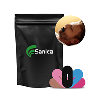Patch de bouche Science hypoallergénique pour arrêter de ronfler motif imprimé avec colle à l'oxyde de zinc de 5cm de largeur pour un sommeil silencieux