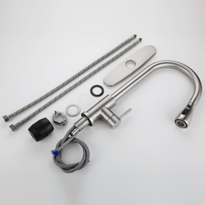 Rotatable Hot COld Water Tap Extendable Kitchen <strong>Faucet</strong> Cheap Kitchen Sink 304 Stainless Steel Modern Pull Out Kitchen <strong>Faucet</strong> - Product Image 6