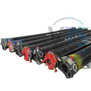 Fabricant de ressorts de torsion pour portes industrielles à haute charge, revêtement noir, Vietnam - Product Image 6