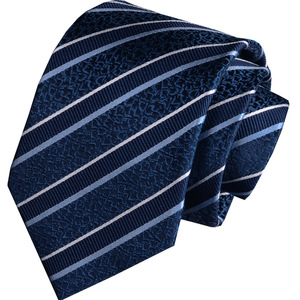 Vendita calda formale di affari di nozze 100% di <span class=keywords><strong>seta</strong></span> tinta unita a strisce cravatta da <span class=keywords><strong>uomo</strong></span> all'ingrosso - Product Image 5