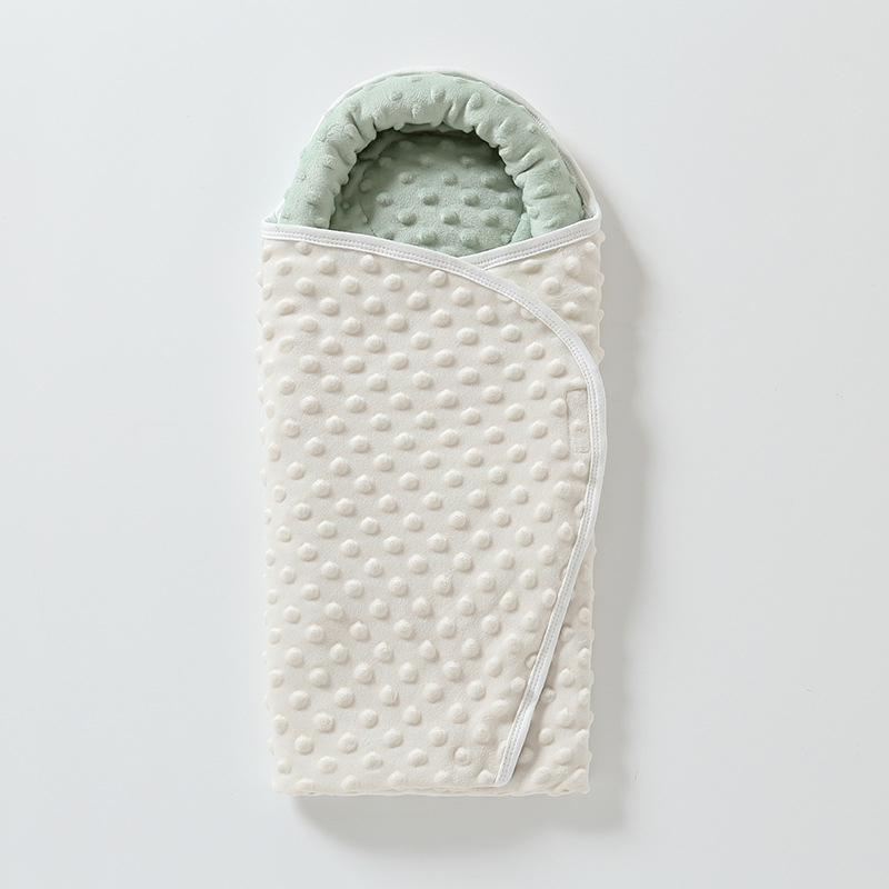 Couleur de peau vert menthe (couverture de flanelle de haricots)
