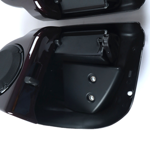 Cereza negra 2014 refrigerado por aire LVF con altavoz para Harley Touring menor <span class=keywords><strong>venter</strong></span> carenado - Product Image 6