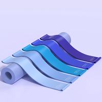 Ensemble de bandes de résistance rose pour le fitness, logo personnalisé, 5 mini-bandes élastiques pour yoga, gym, entraînement des hanches, exercices de résistance