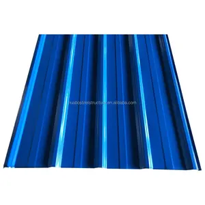 Lamiera di copertura in acciaio ondulato zincato/lamiere di ferro per coperture lamiera ondulata/lastre di copertura rivestite di colore prezzo