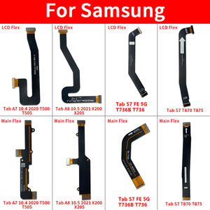 บอร์ดแม่เฟล็กซ์สำหรับแท็ปซัมซุง T500 T505 X200 X205 <span class=keywords><strong>T736</strong></span> T738B T870 T875โทรศัพท์มือถือสายอ่อน LCD อะไหล่ - Product Image 6